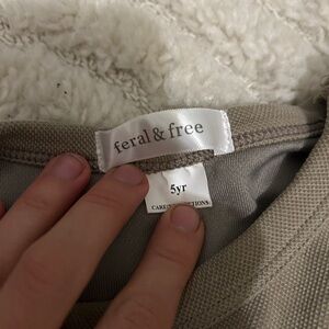 Feral & Free Kids' romper 5T